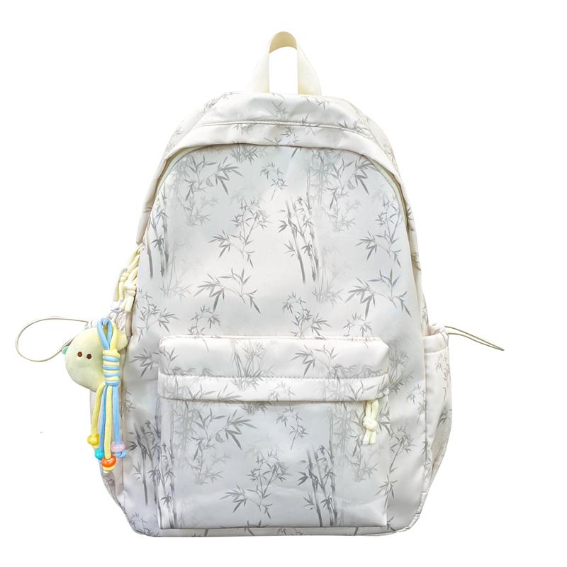 Graffiti Backpack Student Large Capacity School Bag Unisex Tie-Dye Printed Backpack