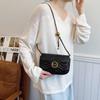 New Small Square Bag, Rhombus Embroidery Thread Bag, Women's High-end Fashion Chain Bag, Four-season Versatile Single Shoulder Messenger Bag