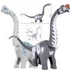 Big Brachiosaurus Discovery Building Blocks DIY  Dinosaurs Dino Bricks Set Educational Toys For Children Boys Christmas Gifts