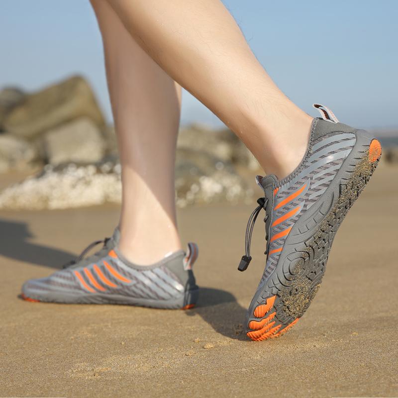 Quick Dry Men's Aqua Sneakers Women Quick Dry Water Sports Shoes Anti-slip Breathable Barefoot Wading Sneakers for Surfing Swimming Canyoning