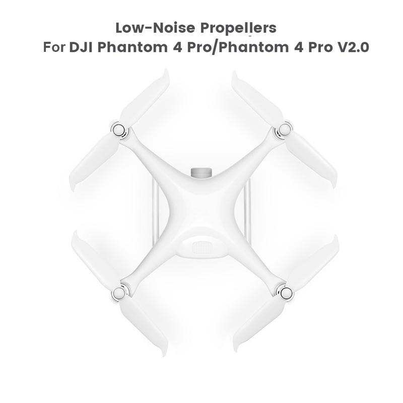 2 Pairs Low Noise Drone Propellers For Phantom 4 Series With Propeller Base for DJI Phantoom 4 Pro V2.0 Accessories