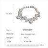 New Imitation Pearl Pearl Elegant Adjustable Neckchain Light Luxury Retro Collarbone Chain For Bridal