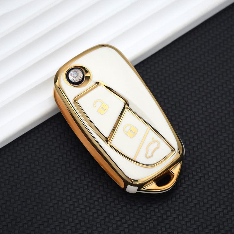 3 Buttons Tpu Housing Remote Mount Protector Fit For Fiat Doblo Grande Bravo 500 Ducato Minibus Panda Stilo Punto Auto Key Fob Cover Case