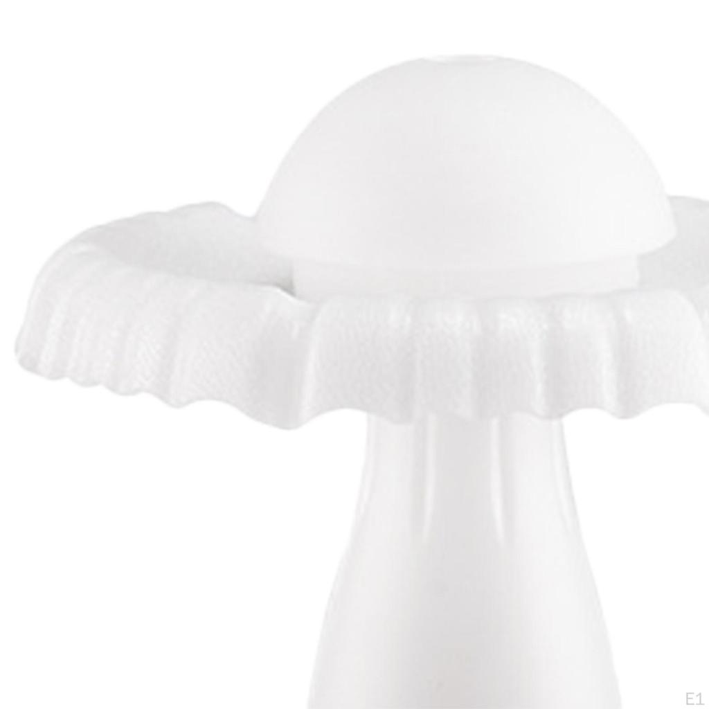 Mini stolní zvlhčovač vzduchu s dálkovým ovládáním, noční světlo pro noční stolek v hotelové ložnici