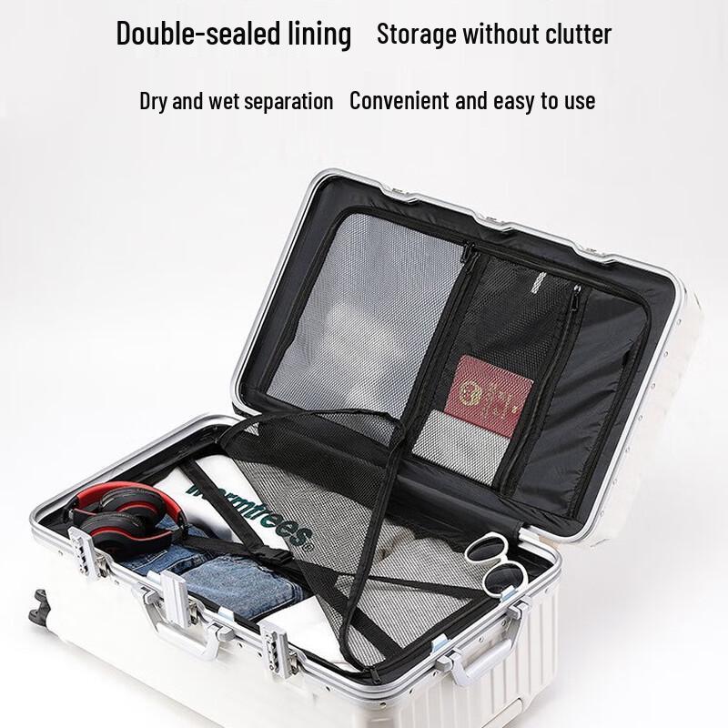 Chang Baosen 24-inch Aluminum Frame Suitcase