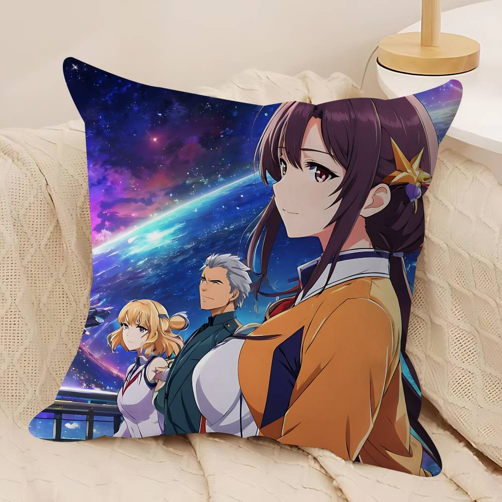

H-Honkai Star Rail Pillow Gifts Home Office Furnishings Bedroom Sofa Car Cushion Cover Case 45x45cm 12x12Inch