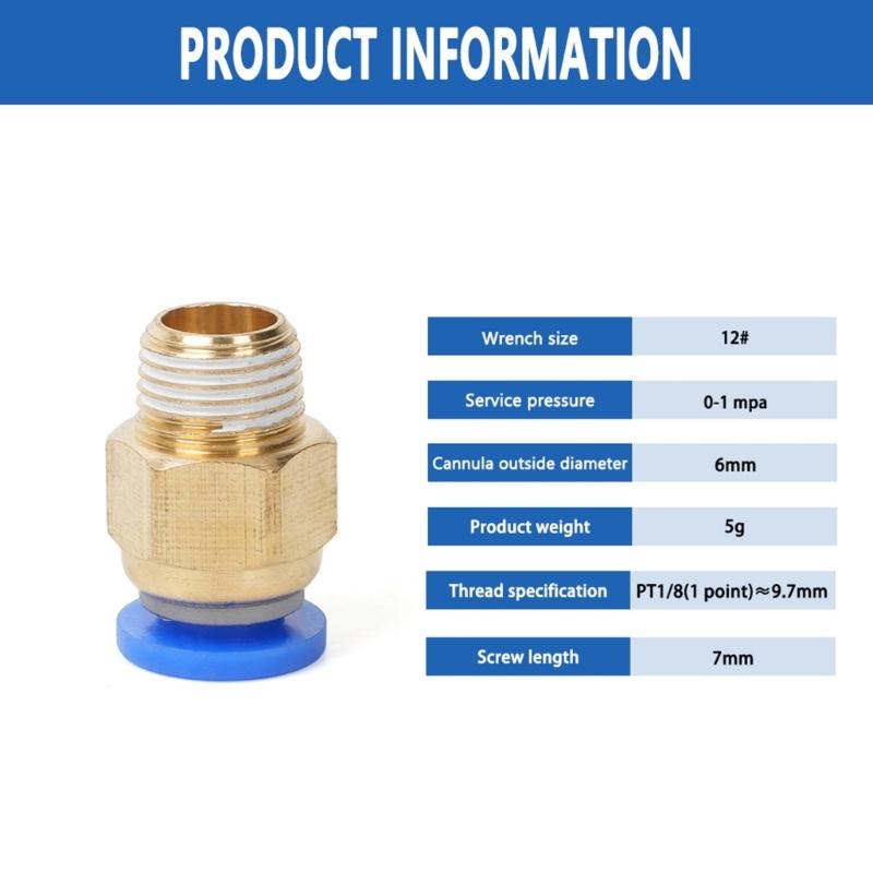 Automotive Push Lock Vacuum Connector Fitting Kit For Turbos Wastegate, Solenoid