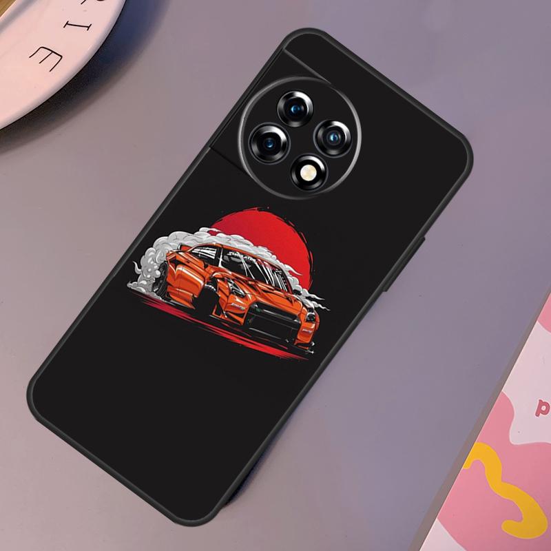 Sports Car JDM Tokyo Drift Case For OnePlus Nord 3 2T N10 N20 CE 2 Lite OnePlus 9 10 Pro 9RT 10R 10T 12R 11 12 Cover