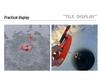 Ice Fishing Platform with Auto Flags and Orange-Red Floats - Winter Outdoor Gear with Anti-Freeze Features