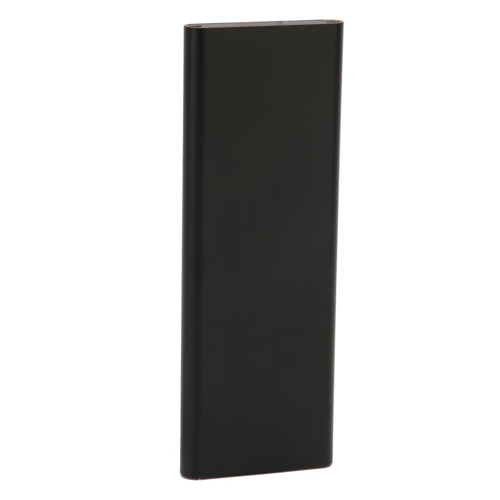 SATA SSD Enclosure M.2 NGFF To USB 3.0 Aluminium Alloy OTG WTG Function Hard Drive Enclosure for Laptop Desktop Black