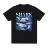 Funny Fish Diagram Meme Graphic T Shirt Men Women Retro High Quality Fashion T-shirts Tops Casual 100% Cotton Oversized T-shirt
