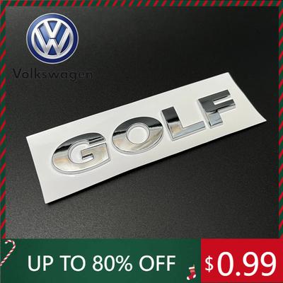 2026 Quente Para VOLKSWAGEN VW Carro Porta-malas Traseiro Decalques Emblema Insígnia Logo Capas Letras Adesivo Para VW Golf 6 Golf 7 7.5 Acessórios de Carro