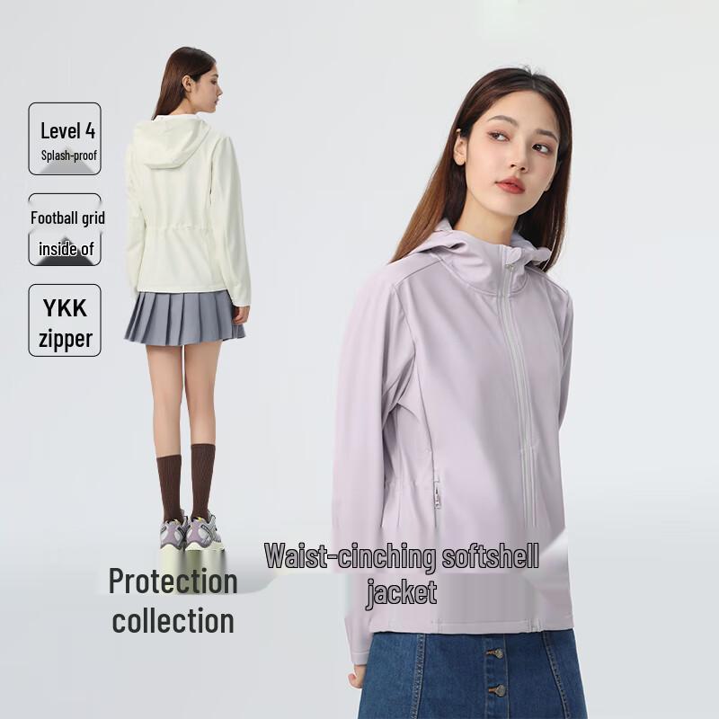 

VUUG Outdoor Casual Hooded Windproof Jacket for Men and Women XL