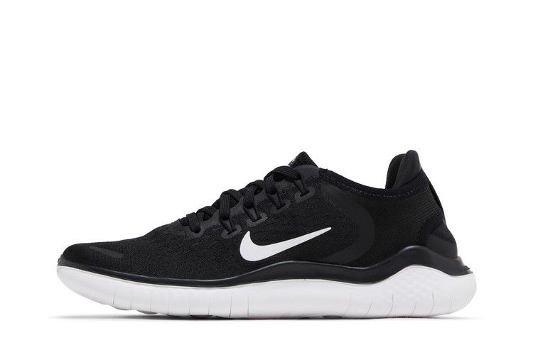 Women's Sneakers Nike Free RN 2018 Black White  (Women's) Black/White