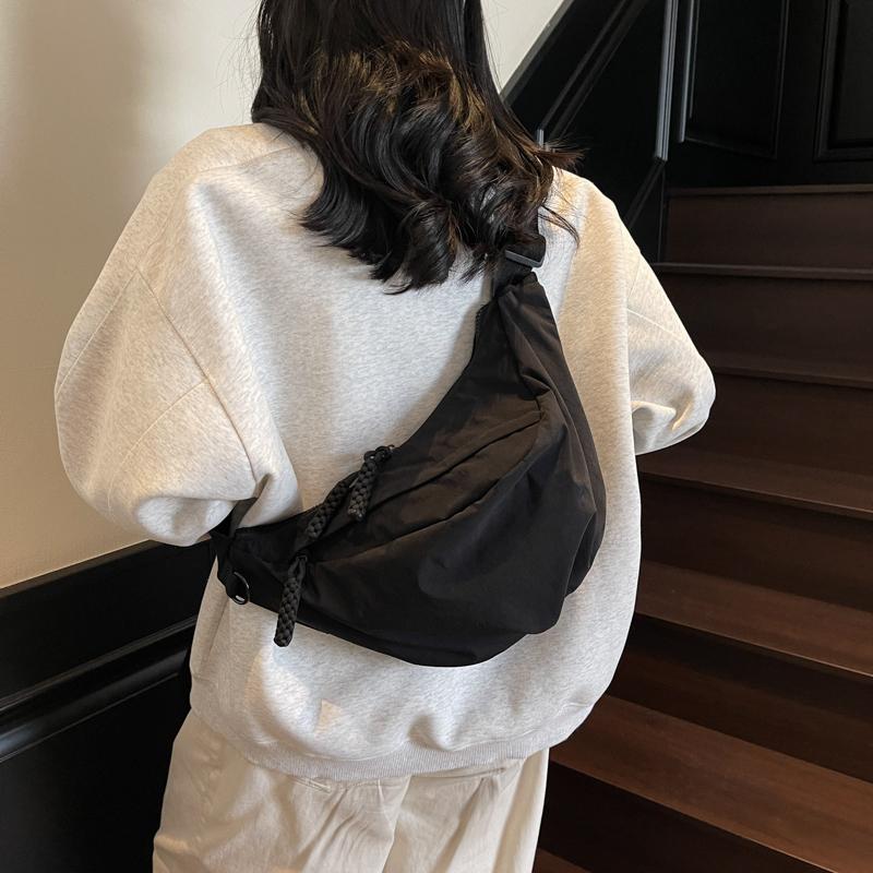 Studentenklasse Umhängetasche Damentasche Große Kapazität Schultertasche Hobo-Tasche