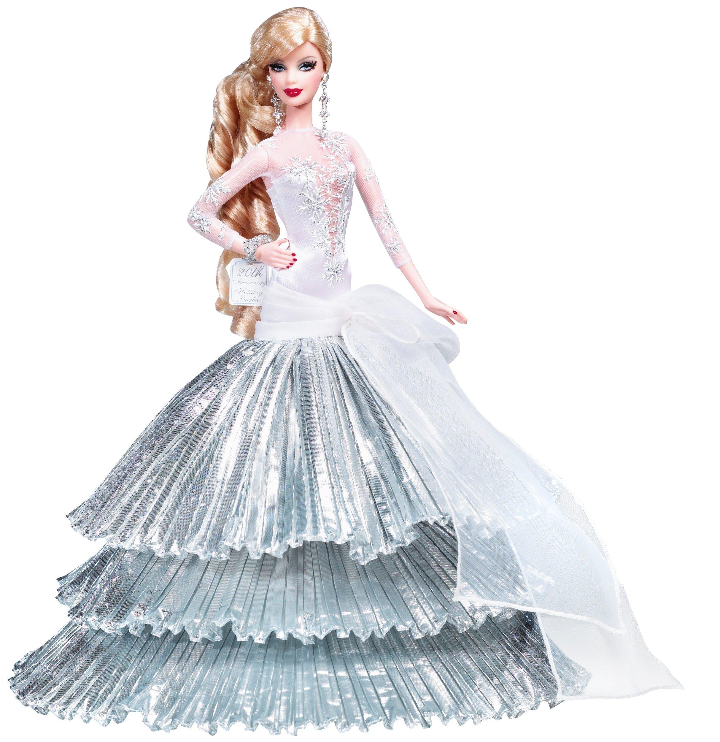 

Barbie 2008 Holiday Barbie L9643 (Pink Label) розовый