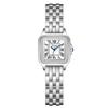 Watch Ladies Small Dial Small Square Roman Diamond Steel Belt Small Square Women'S Watch
