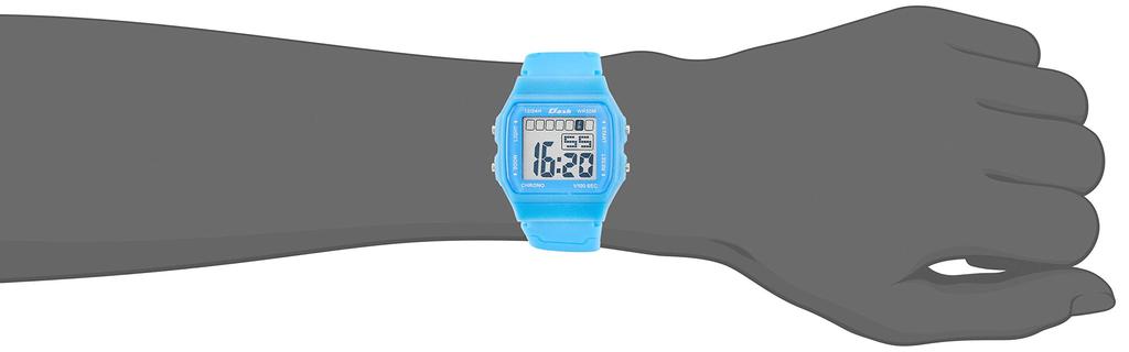 Kids Watch Waterproof Multifunctional Backlit Urethane Strap Genuine Imported Product Blue [Arias] ADWW18087-02