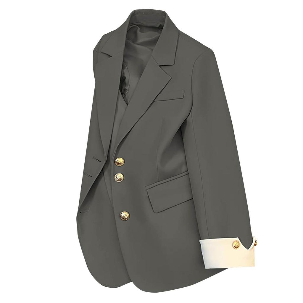 Women Top 3/4 Sleeve Casual Jacket Ladies Wear Blouse Top
