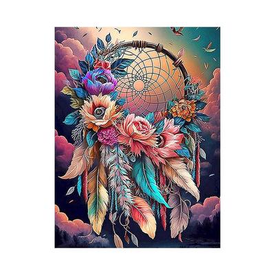 DIY Dream Catcher Diamond Art Painting Kits For Adults Art Diamond Beginners, DIY Colorful L9Z6