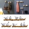Wall Hanger Hooks for Bedroom Door Design Resin Decoration Grain
