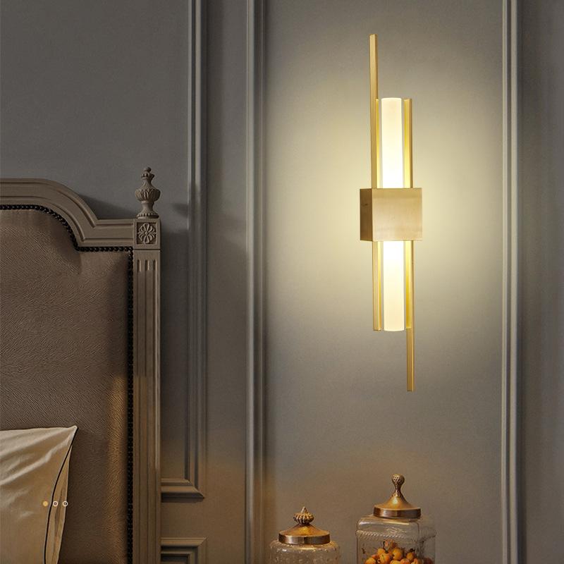 Modern LED Wall Lamp Indoor Lighting Bathroom Simple Linear Wall Lamp Home Decoration Entrance Lighting Pendant Light Chandelier