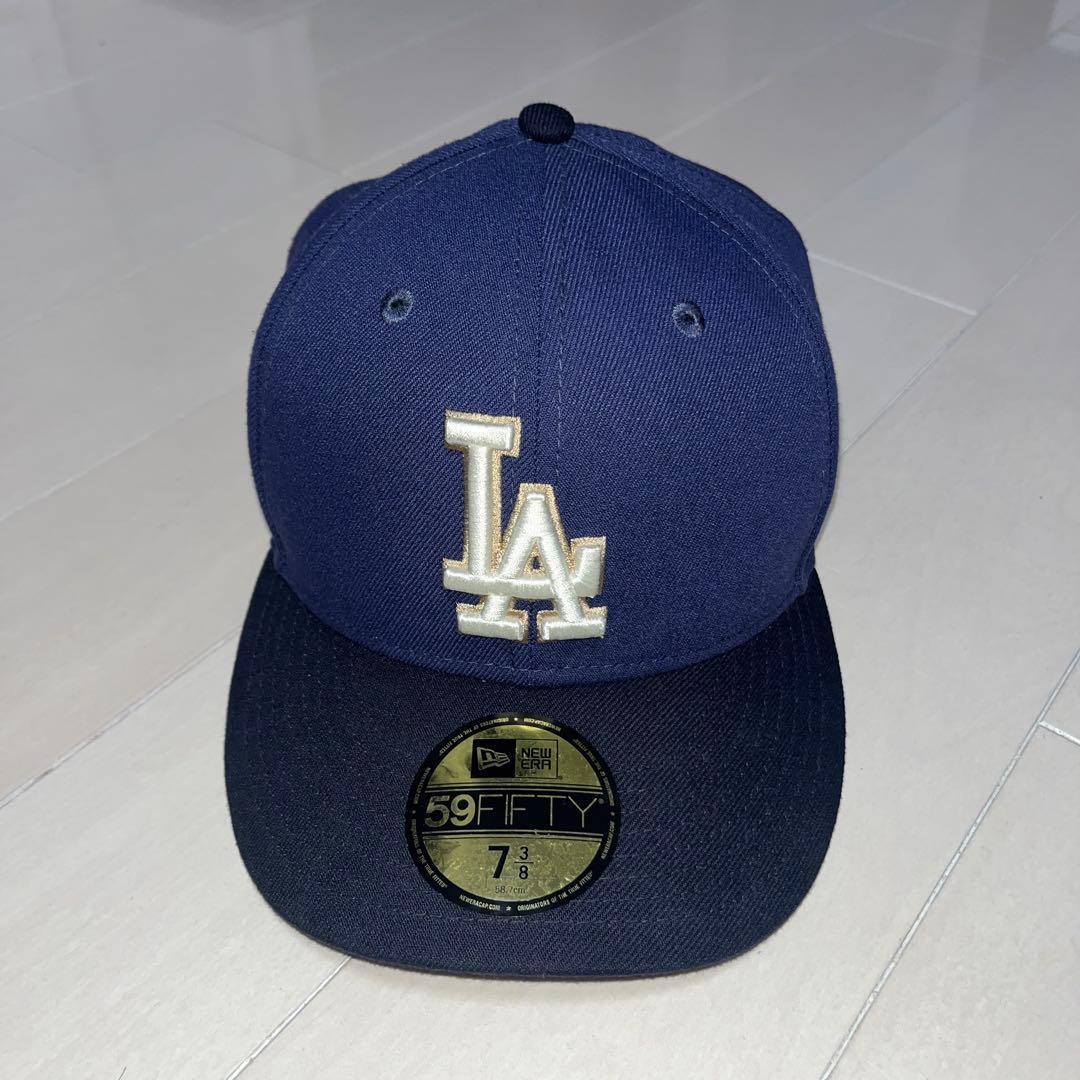 Used Limited Edition New Era 59FIFTY LA Dodgers Cap 7 3/8