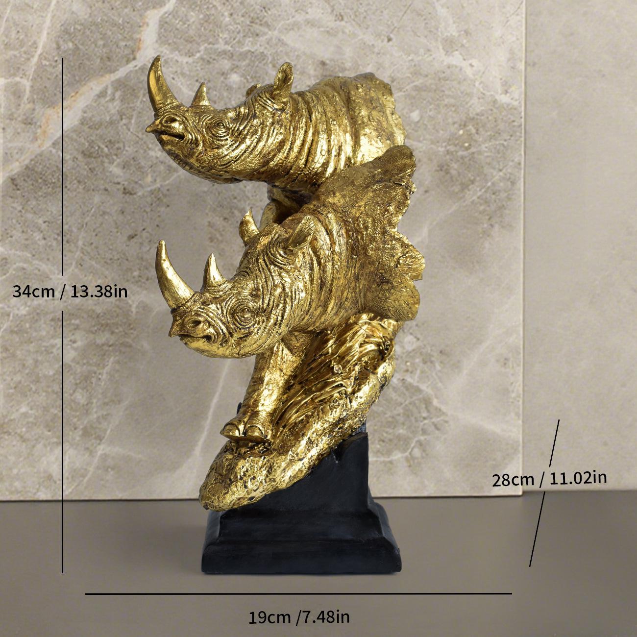 

European Giraffe Head Resin Ornament for Home and Office Decor