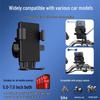 Electric Vehicle Phone Navigation Mount: Motorcycle Delivery Shockproof Holder