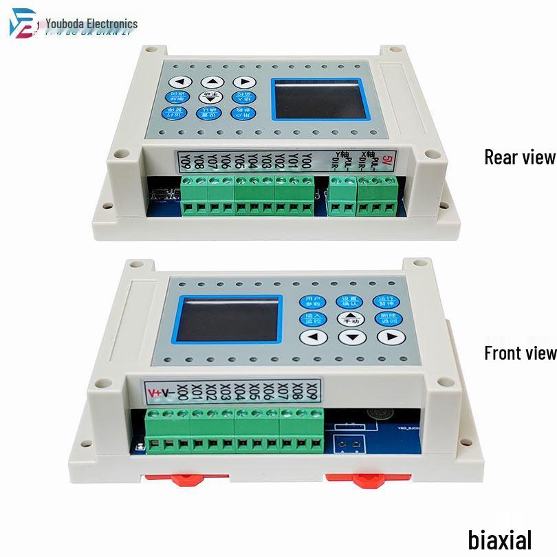 Programmable Dual/Quad-Axis Stepper Motor Servo Controller & PLC Unit