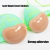 Nipple Cover Stickers Bust Thicker Padded Swim Bikini Pad Breast Push Up Breathable Sponge Bra