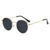 New Men Small Frame Metal Oval Sunglasses Classic Men Retro Sun Shading Driving Sun Glasses Fashion Women's Anti Glare Eyewear