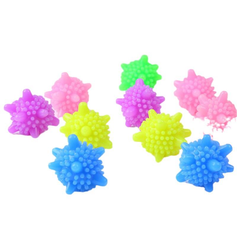 Anti-tangle Laundry Balls with Stain and Hair Removal for Automatic Washing Machines.