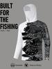 Men'S Outdoor Face Mask Hooded Long Sleeve Quick-Drying Breathable Stretchy Fishing Shirt