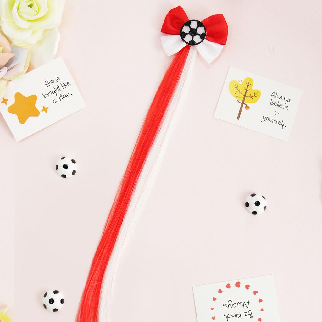 Colorful Themed Headbands, Football Fan Cheering Party Party Festive Bow Hair Accessories