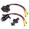 New Practical Receptacle Receptacle - 10AWG - 12V - Male Female Connector - Plug Receptacle Kit - Trolling Motor