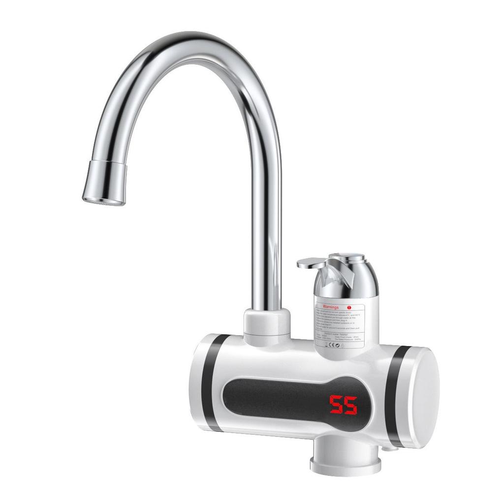 Instant Hot Water Faucet for Kitchen: Quickly Heats for Washing and Dishwashing, Dual Use for Hot/Cold Water.