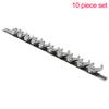 10Pcs 3/8Inch Drive Crowfoot Wrench 10 To 22mm Metric Foot Open End Spanner for Torque Wrench Keys Set