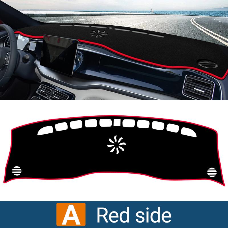 For BYD Qin Plus 2021 2022 2023 Car Dashboard Cover Avoid Light Pad Sun Shade Case Anti-UV Carpets Non-Slip Mat Accessories