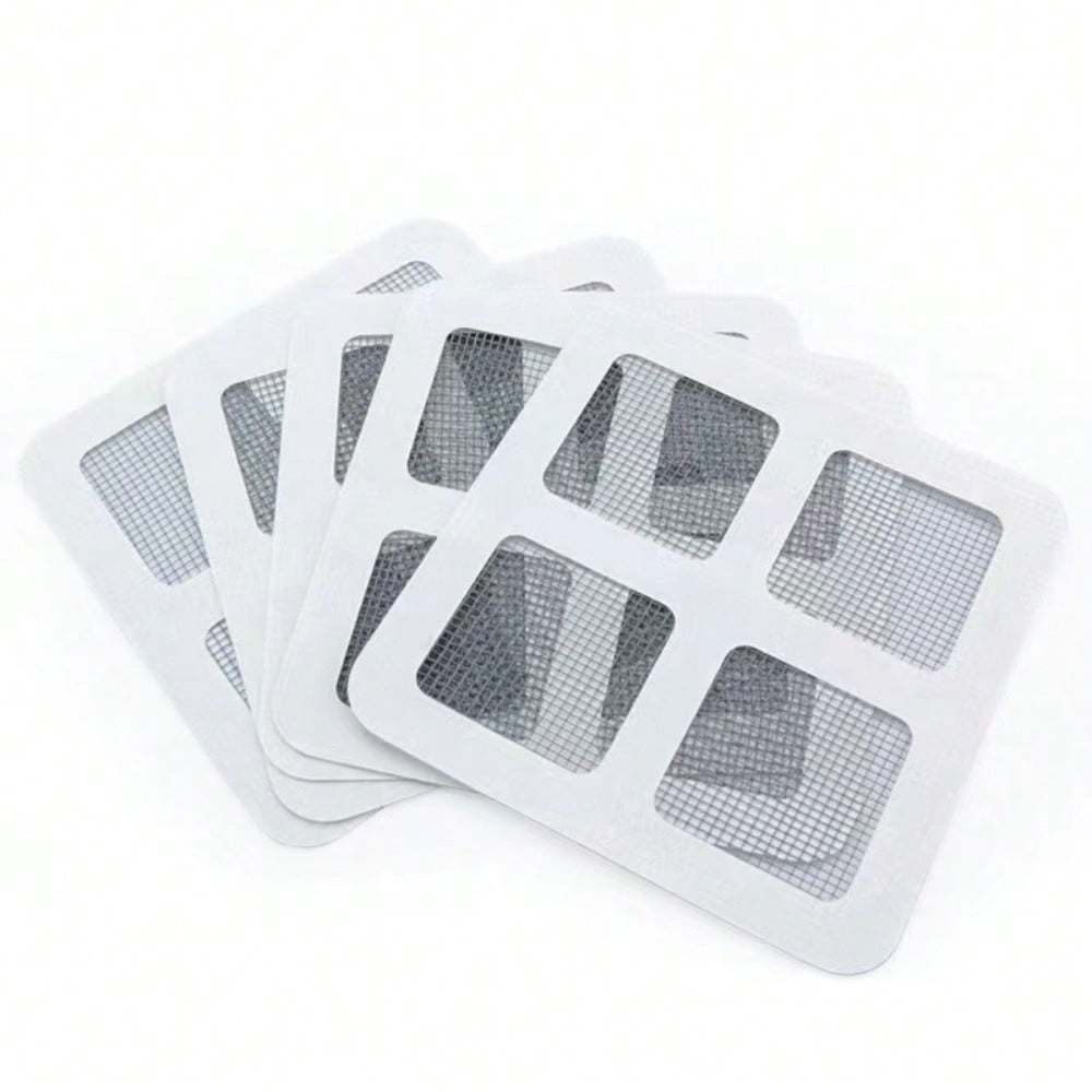 

Self-Adhesive Hair Catcher Stickers For Shower, Kitchen Sink & Bathroom Drains - Anti-Clog, Floor Drain Covers, Plastic, No Electricity Needed 10pcs