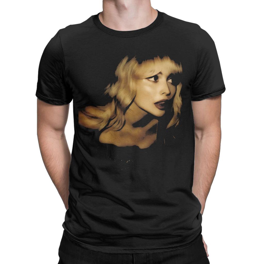 Sabrina Carpenter Men T Shirts  Funny Tees Short Sleeve Round Neck TShirts Pure Cotton New Arrival Tops