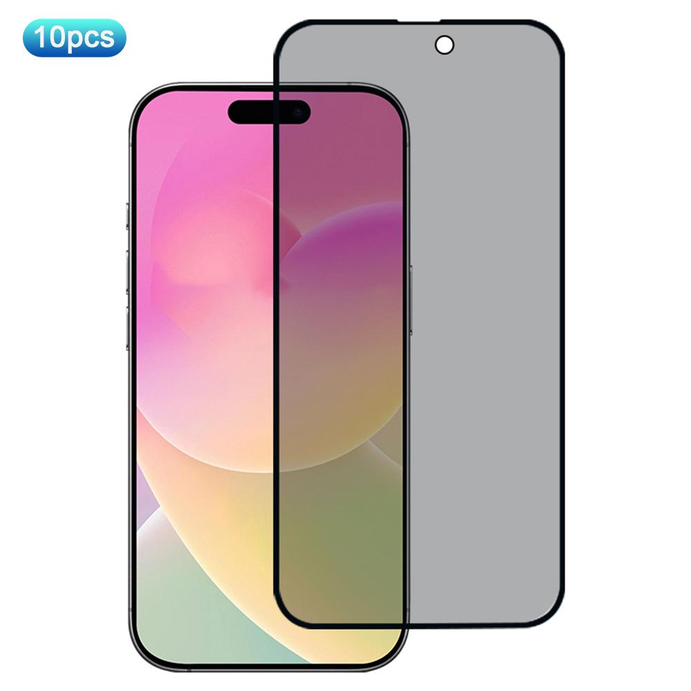 10Pcs/Pack For iPhone 17 Air Screen Protector 28-Degree Anti Spy 2.5D Silk Printing Film