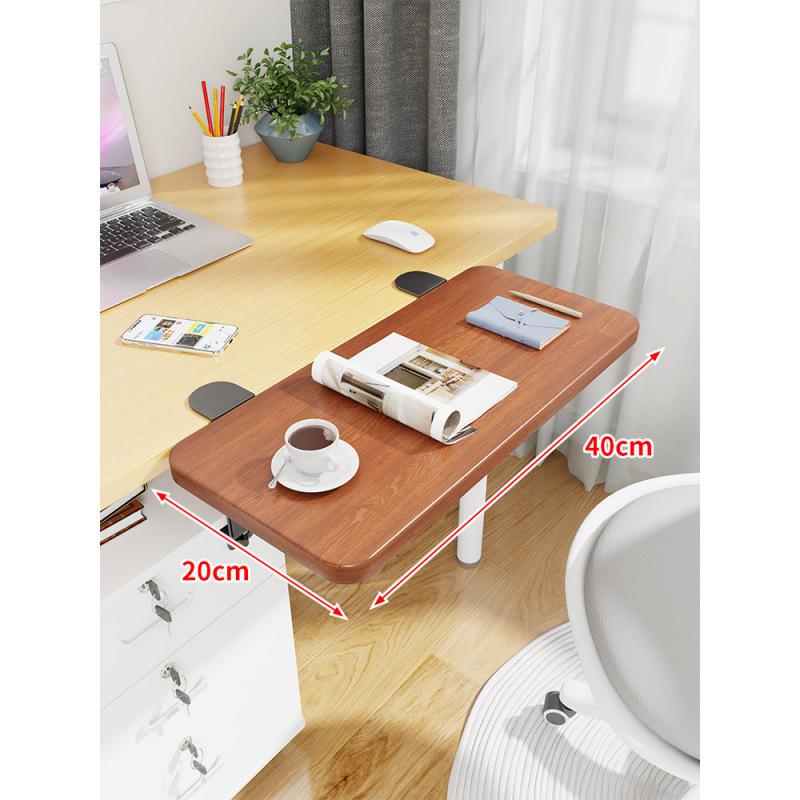 Składana Podpórka pod Nadgarstki do Klawiatury Biurkowej: Wydłużony wspornik krawędzi stołu do stanowiska pracy w akademiku