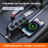 Car Lighter One To Four Lighter Multi-function Adapter Plug Super Fast Charging Retractable Cable Car Charger