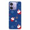 Christmas Phone Cases for OPPO A3 A3x 4G 5G Case Transparent Snowman Soft Santa Claus Silicone Back For A3 A3x TPU Clear Cases