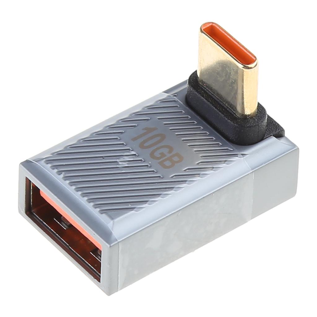 USB to USB C Adapter Type C Male to USB 3.0 Female Converter USB Female Charging Adapter 10Gbps 120W 6A for Laptop Phone