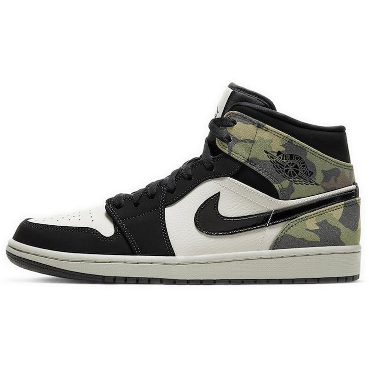 Air Jordan 1 Mid  Camo  Men s CW5490-001 EU 45