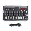 Lightweight DMX512 Stage Lighting Controller 3PIN 2W Low Power Offering Versatiled Effects And Easy To Operate