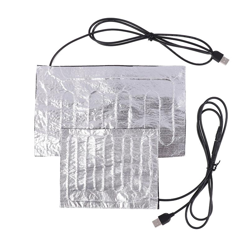 1Pc Folding Heated Sheet Usb Heating Pad Car Seat Heating Cushion Seat Warmer Pet Reptile Animal Winter Warm Heater Mat