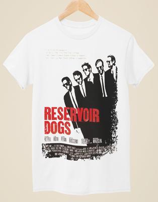 Reservoir Dogs - Filmplakat Inspiriertes Unisex Weißes T-Shirt Unisex T-Shirt